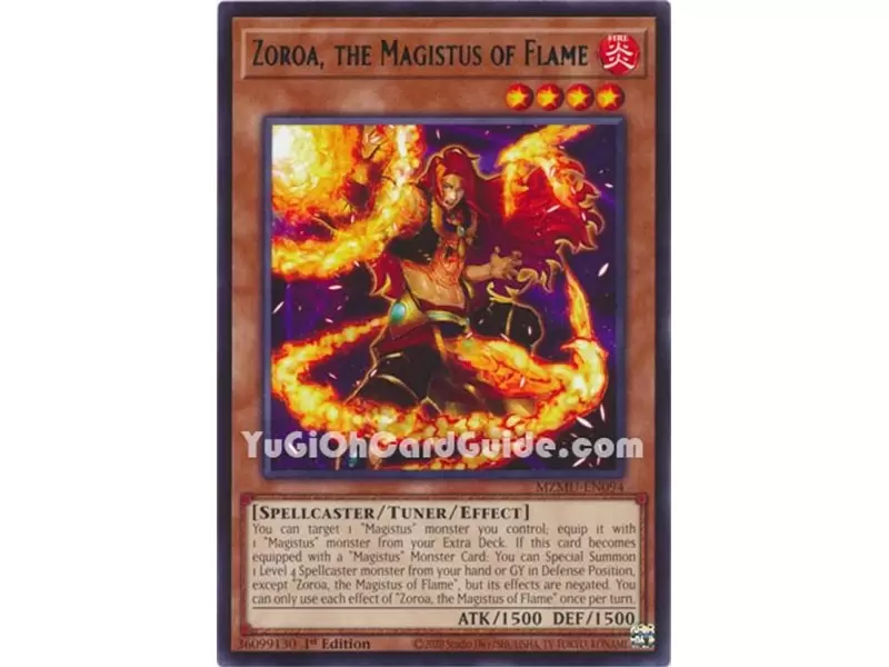 Zoroa, the Magistus of Flame (Rare)