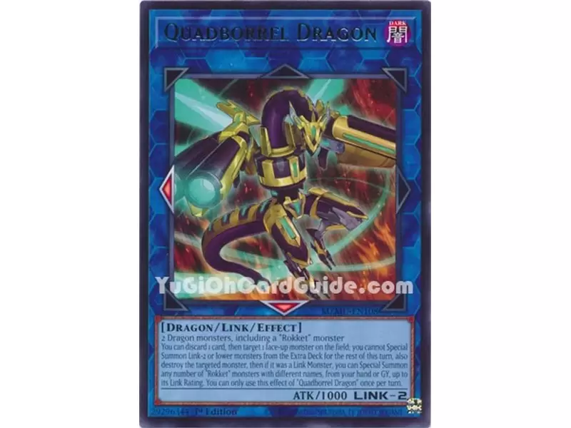 Quadborrel Dragon (Rare)