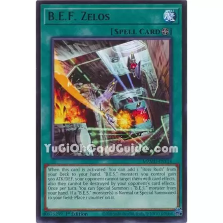 B.E.F. Zelos (Rare)