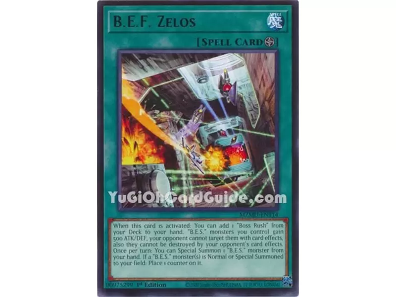 B.E.F. Zelos (Rare)