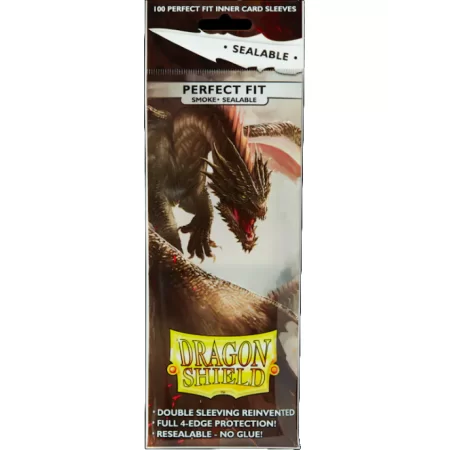 Micas Dragon Shield Perfect Fit Sealable C/100 Smoke