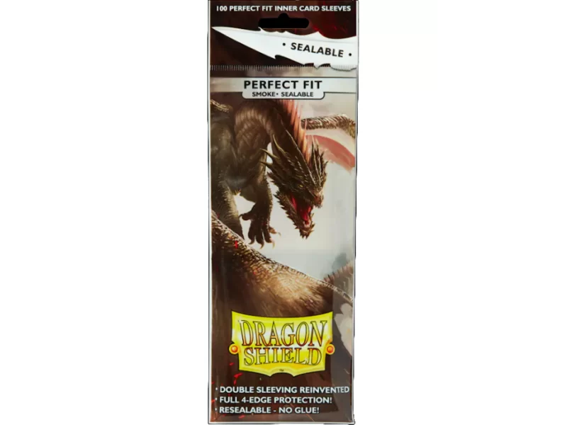Micas Dragon Shield Perfect Fit Sealable C/100 Smoke