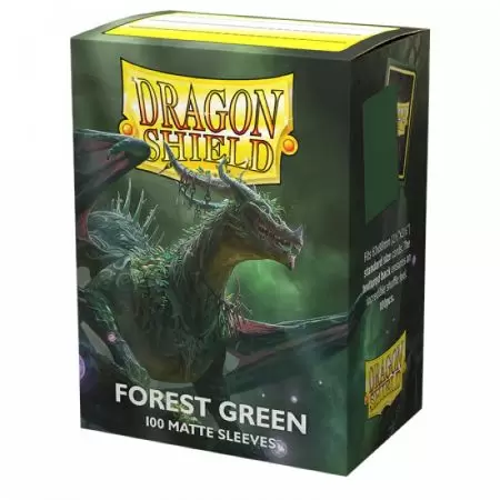 Micas Dragon Shield Standard Matte C/100 Forest Green