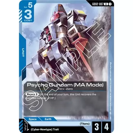 Psycho Gundam (MA Mode) (Uncommon)