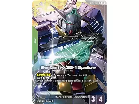 Gundam AGE-1 Spallow (Rare +)