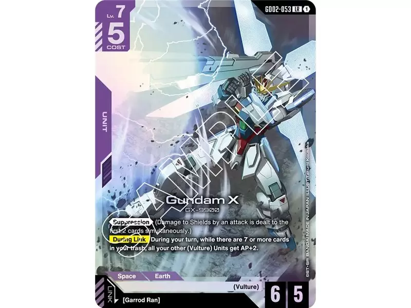 Gundam X (Legend Rare)