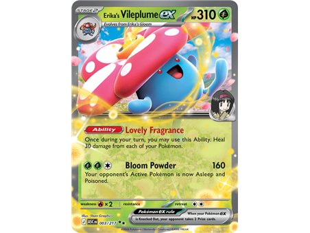 Erika's Vileplume ex (Double Rare)