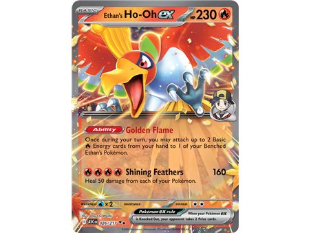 Ethan's Ho-Oh ex (Double Rare)