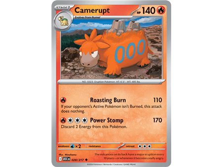 Camerupt (Uncommon)