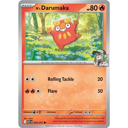 N's Darumaka (Common)