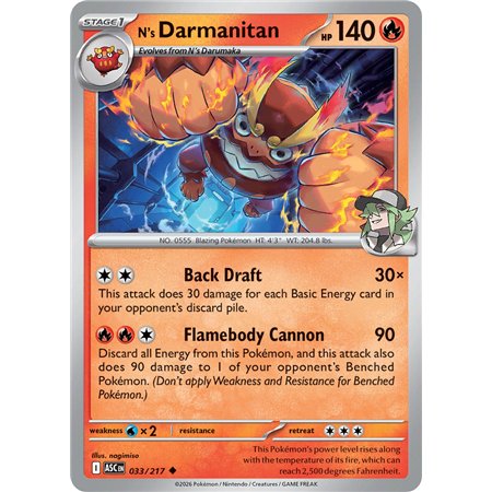 N's Darmanitan (Uncommon)