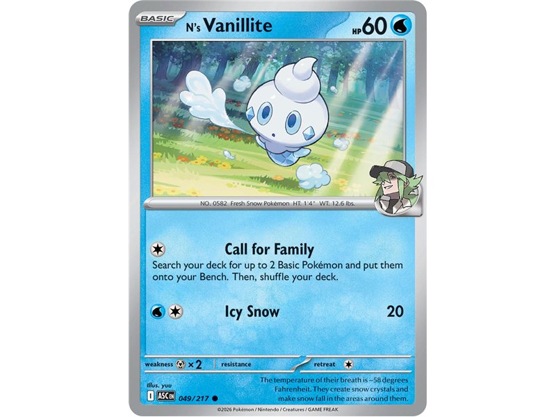 N's Vanillite (Common)