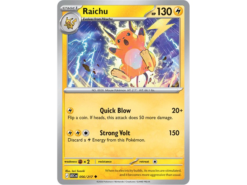 Raichu (Uncommon)