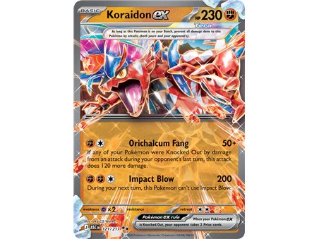 Koraidon ex (Double Rare)
