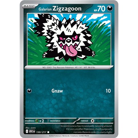 Galarian Zigzagoon (Common)