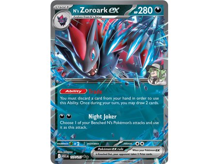 N's Zoroark ex (Double Rare)
