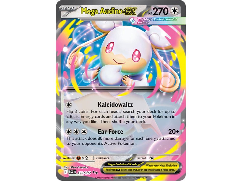 Mega Audino ex (Double Rare)