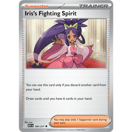Iris's Fighting Spirit (Uncommon)