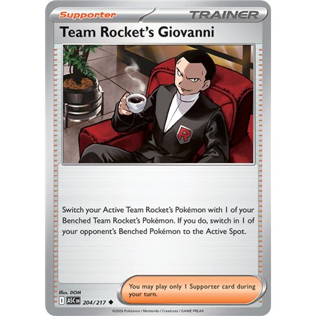 Team Rocket's Giovanni (Common)
