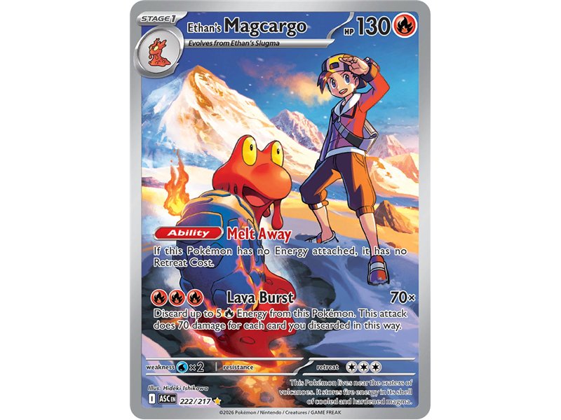 Ethan's Magcargo (Illustration Rare)