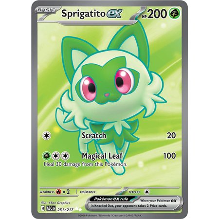 Sprigatito ex (Ultra Rare)
