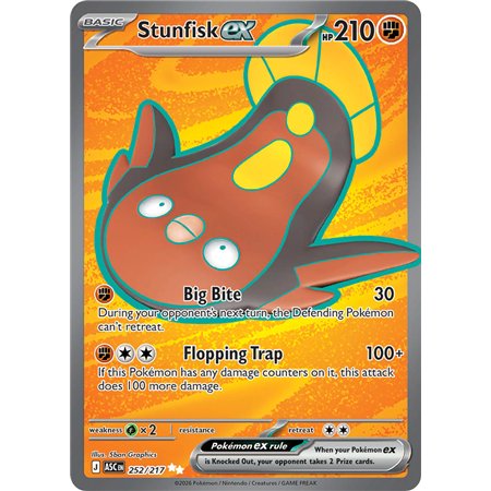 Stunfisk ex (Ultra Rare)