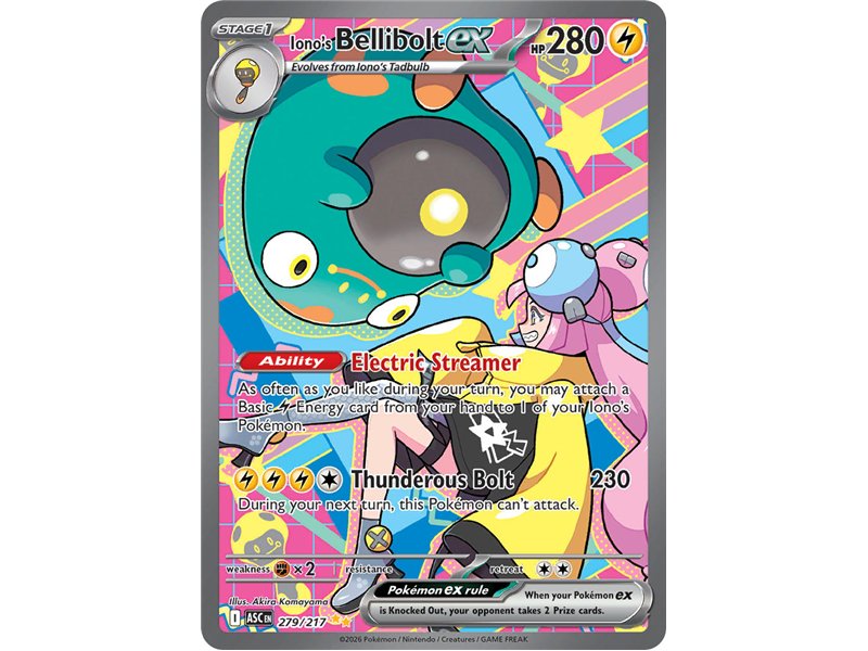 Iono's Bellibolt ex (Special Illustration Rare)