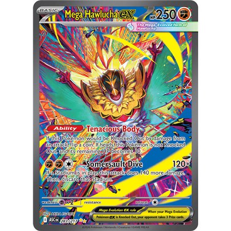 Mega Hawlucha ex (Special Illustration Rare)