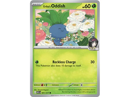 Erika's Oddish (Common/Reverse Holofoil)