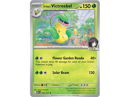 Erika's Victreebel (Rare/Reverse Holofoil)
