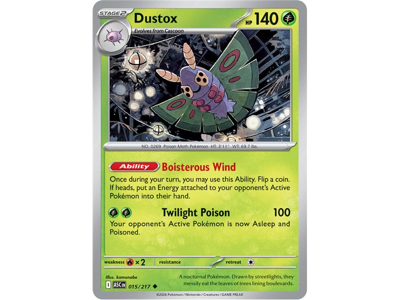 Dustox (Uncommon/Reverse Holofoil)
