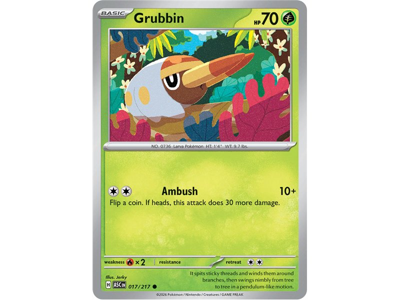 Grubbin (Common/Reverse Holofoil)
