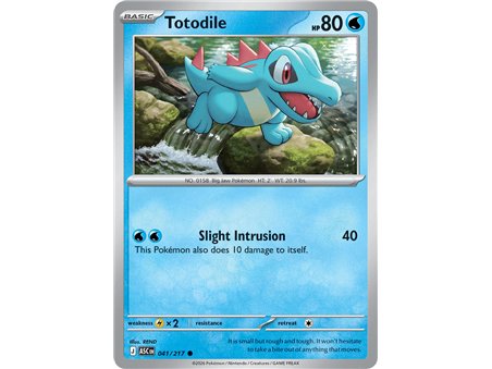 Totodile (Common/Reverse Holofoil)