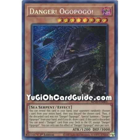 Danger! Ogopogo! (Secret Rare) – 2020 Tin of Lost Memories | Carta YUGIOH en México