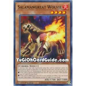 Salamangreat Wolvie – 2020 Tin of Lost Memories | Carta YUGIOH en México