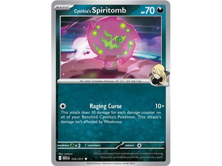 Cynthia's Spiritomb (Uncommon/Reverse Holofoil)