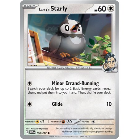 Larry's Starly (Common/Reverse Holofoil)
