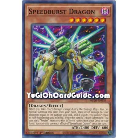 Speedburst Dragon – 2020 Tin of Lost Memories | Carta YUGIOH en México