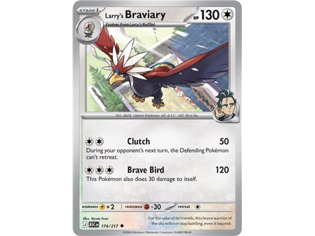 Larry's Braviary (Uncommon/Reverse Holofoil)
