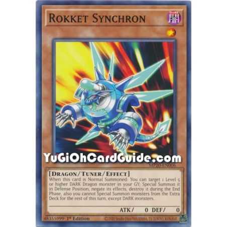 Rokket Synchron (Common) – 2020 Tin of Lost Memories | Carta YUGIOH en México