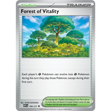 Forest of Vitality (Uncommon/Reverse Holofoil)
