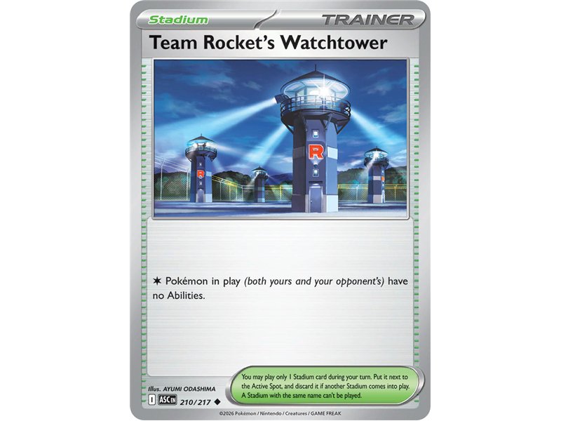 Team Rocket's Watchtower (Uncommon/Reverse Holofoil)