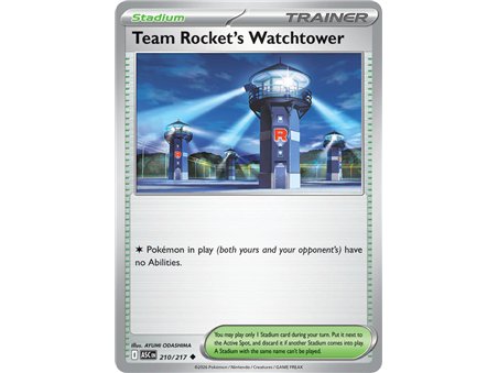 Team Rocket's Watchtower (Uncommon/Reverse Holofoil)