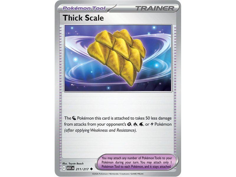 Thick Scale (Uncommon/Reverse Holofoil)
