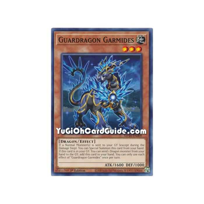 Guardragon Garmides – 2020 Tin of Lost Memories | Carta YUGIOH en México