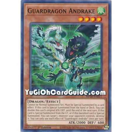 Guardragon Andrake (Common) – 2020 Tin of Lost Memories | Carta YUGIOH en México