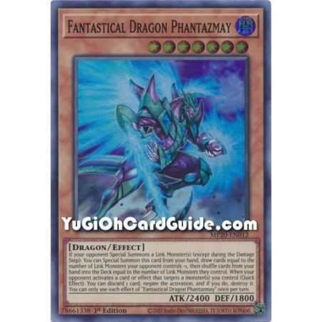 Fantastical Dragon Phantazmay (Super Rare) – 2020 Tin of Lost Memories | Carta YUGIOH en México