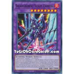 Salamangreat Violet Chimera (Common) – 2020 Tin of Lost Memories | Carta YUGIOH en México