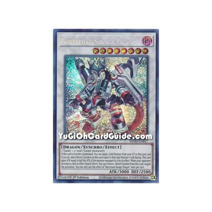 Borreload Savage Dragon (Secret Rare) – 2020 Tin of Lost Memories | Carta YUGIOH en México