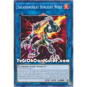 Salamangreat Sunlight Wolf (Common) – 2020 Tin of Lost Memories | Carta YUGIOH en México